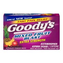 Goody’s Mixed Fruit 4-pack Powder Sticks