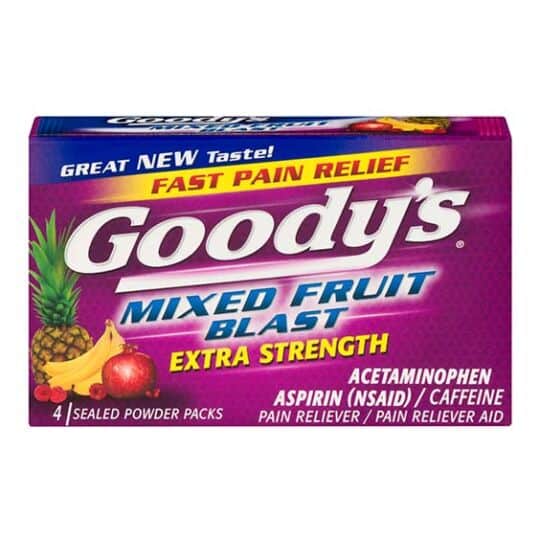 Goody’s Mixed Fruit 4-pack Powder Sticks