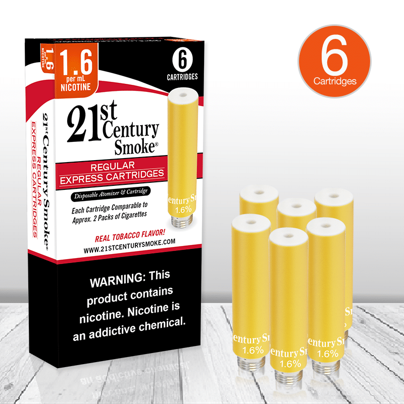 21st Century Smoke 1.6 Regular 6ct Cartridges