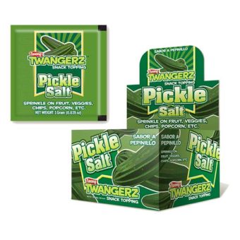 Pickle Salt Packets | Twangerz Snack Topping | CB Distributors