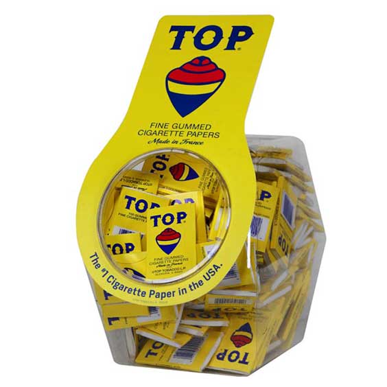 TOP Rolling Papers 144 Count Tub Buy Wholesale CB Distributors