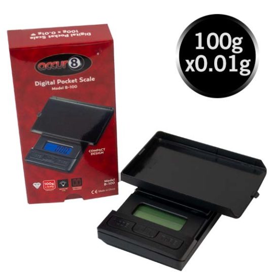 100g x 0.01g Digital Pocket Scale by