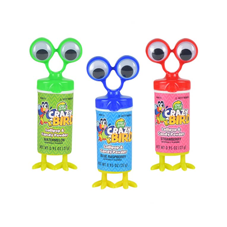 Crazy Bird Dip-N-Lik Candy