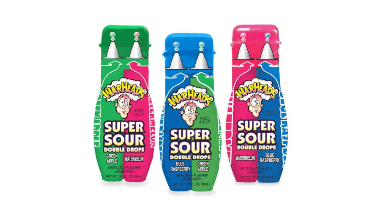 Warheads Super Sour Double Drops