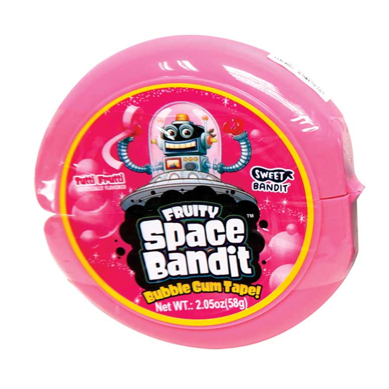 Fruitty Space Bandit Bubble Gum Tape - CB Distributors