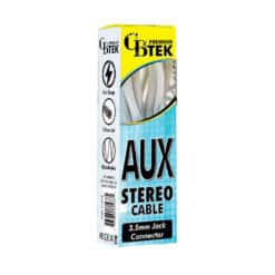 CBTEK Premium Aux Stereo Cable with 3.5mm jack connector.
