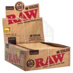 RAW CLASSIC KING Supreme ROLLING PAPERS display 24/DSP 42/CS