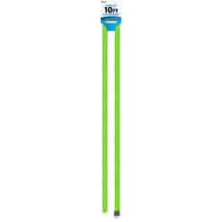 CBTEK iPhone MFI Certified 10ft Nylon Hanging Cable shown in light green color.